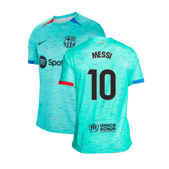2023-2024 Barcelona (barca) Third Shirt - Messi 10 #goat