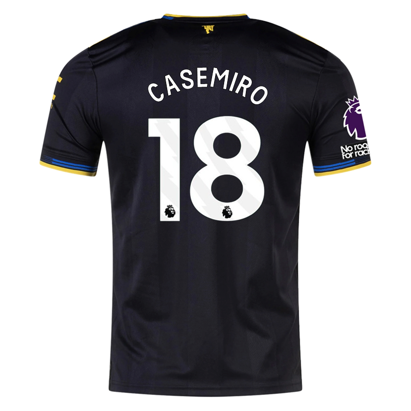 Manchester United Patches 2025-2026 UCL Third Jersey – Authentic Shirt