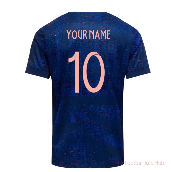 2025 France Womens Team Home Shirt (Kids) (Your Name)