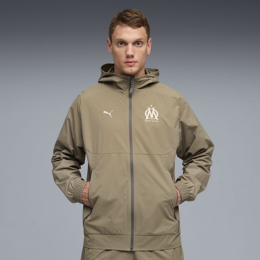 Marseille Track Jacket Pumatech Woven - Brown
