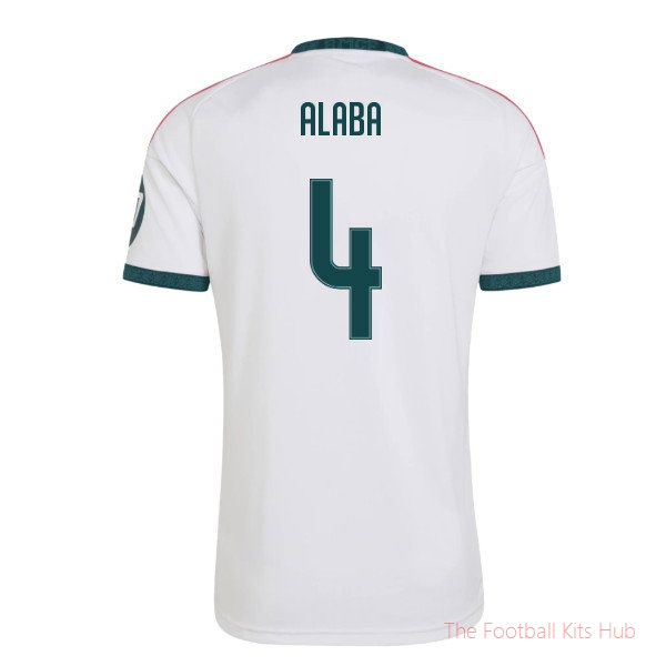 Team Football Real Madrid 2026-2027 Home Shirt (Alaba 4)