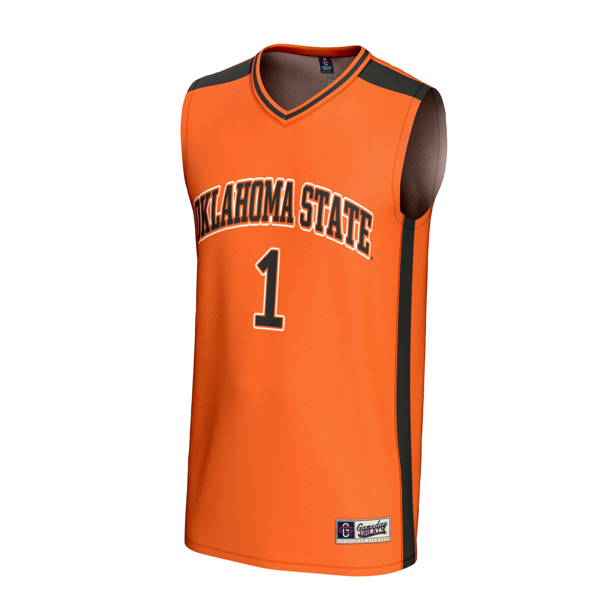 [DDG] Oklahoma State Cowboys GameDay Greats Youth Lightweight Collegiate Basketball Fashion Jersey - Orange