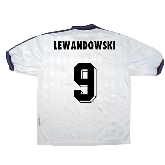 Bayern Munich Soccer Club Unique Item Away Rare Jersey (Lewandowski 9)