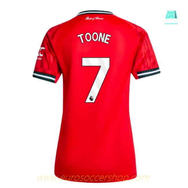 2025-2026 Man Utd Home Shirt (Womens) (Toone 7)