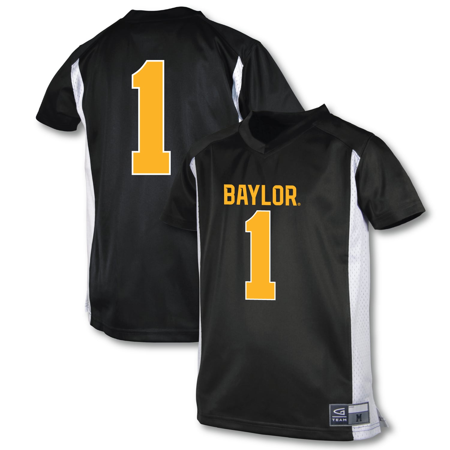 #1 Baylor Bears Garb Youth Football Jersey - Black