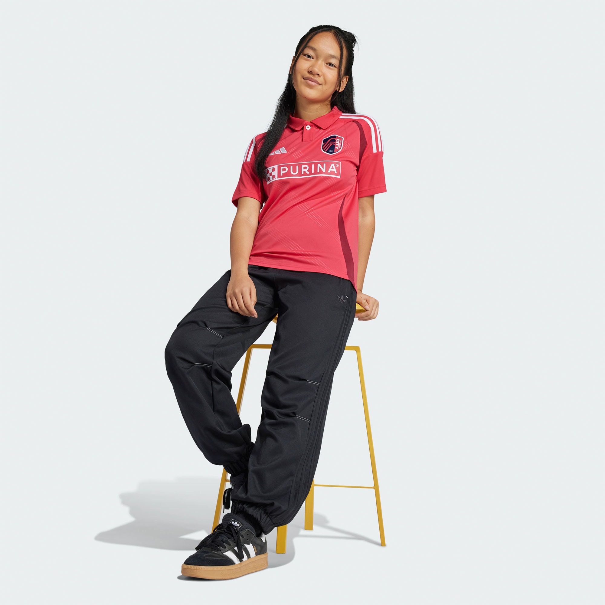 [JED] St. Louis City SC Youth 2025 Forever CITY Red Replica Jersey - Red