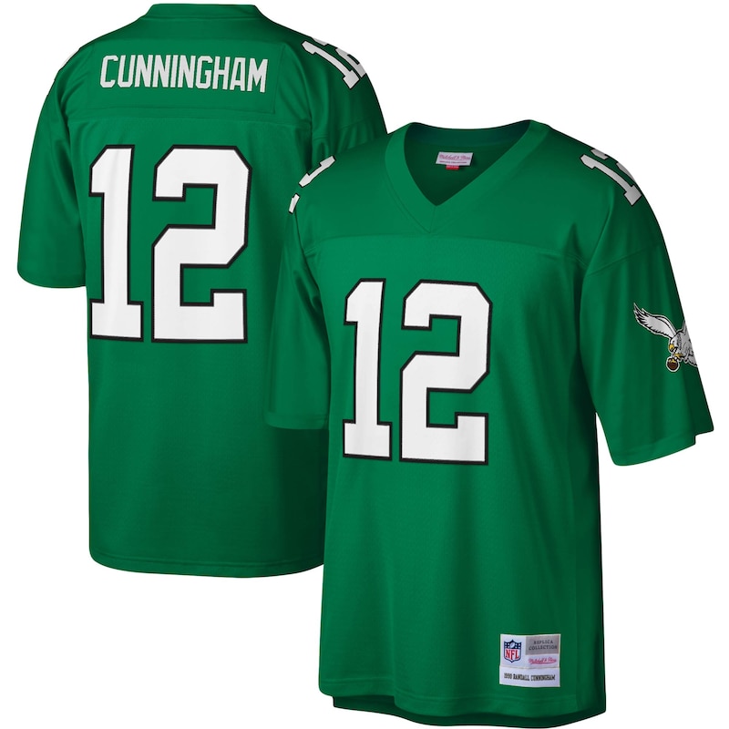 None Randall Cunningham Philadelphia Eagles NFL Team Replica Jersey