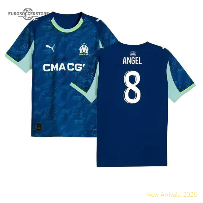 Marseille 2024-25 Third Fan Version For Adults (Angel Soccer Jersey