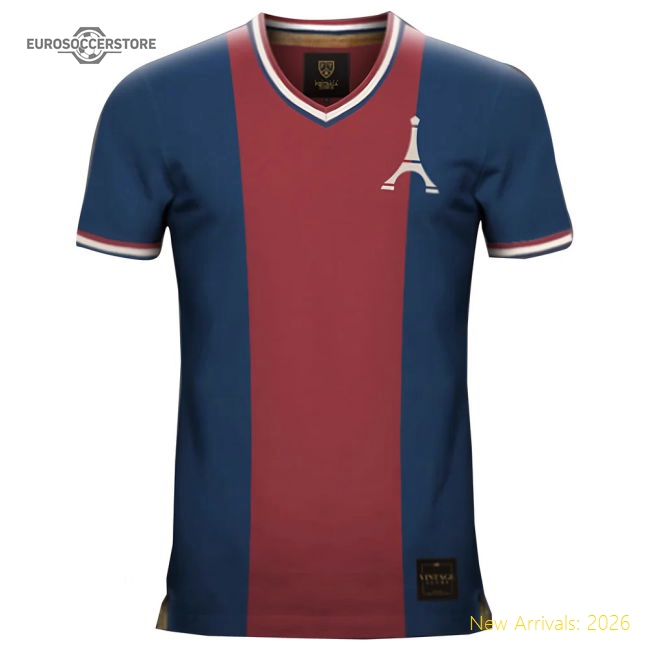 Professional-Grade Professional-Grade Vintage Paris Home Soccer Jersey