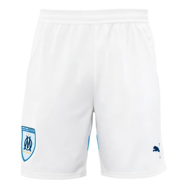 Marseille 2024-2025 Home Soccer Jersey (White) | Authentic