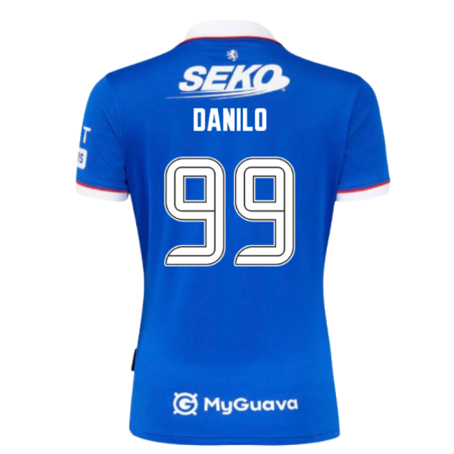 Replica 2025-2026 Rangers Home Home Danilo 99 With Retro Design -
