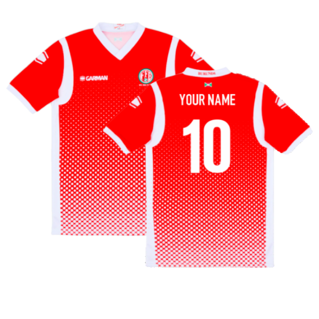 World-Class Tournament-Edition 2019-2020 Burundi Home Shirt (Your
