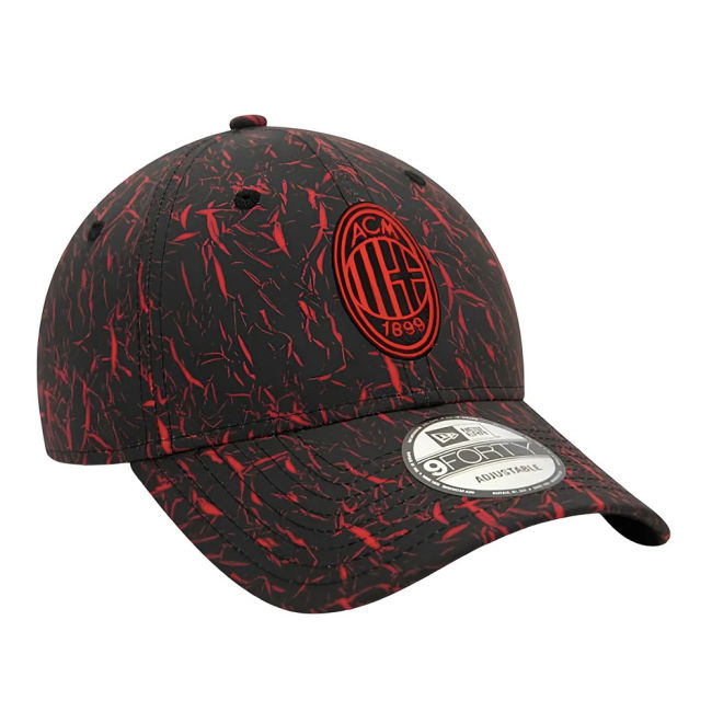 Official 2025-2026 AC Milan Italian Football Home Shirt (Crinkle 9)