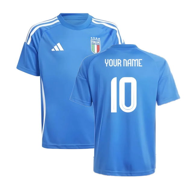 2024-2025 Italy Home Fan Jersey (Kids) (Your Name) Premium