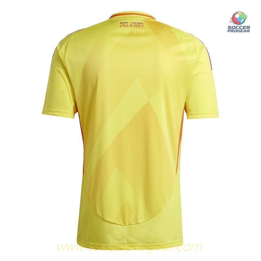 Belgium Euro 2025 Edition Men's Away Soccer Shirt
