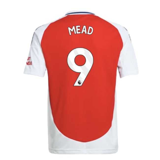 Mead 9 New Arsenal Home Game Jersey 2024-2025 (Kids)