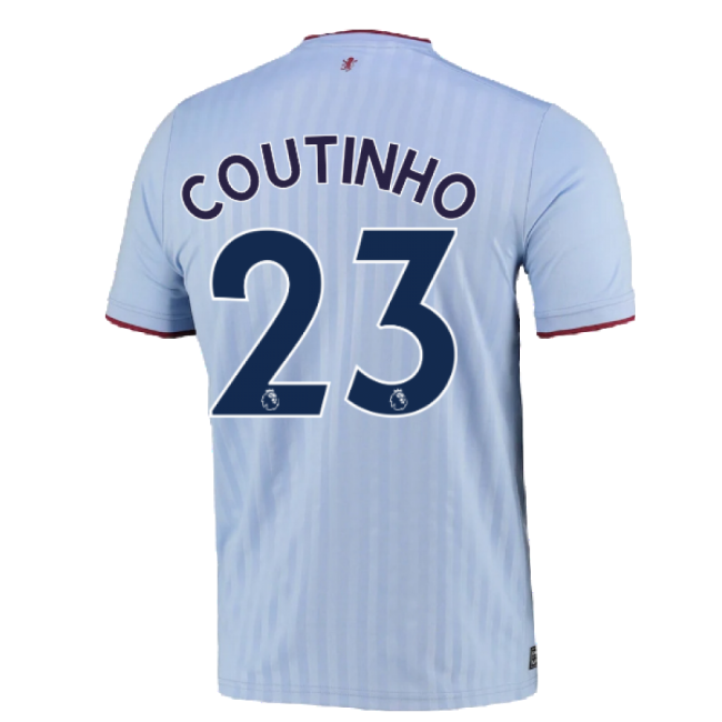 Football Aston Villa Away Shirt Coutinho #23 Ultra Comfort Passion...