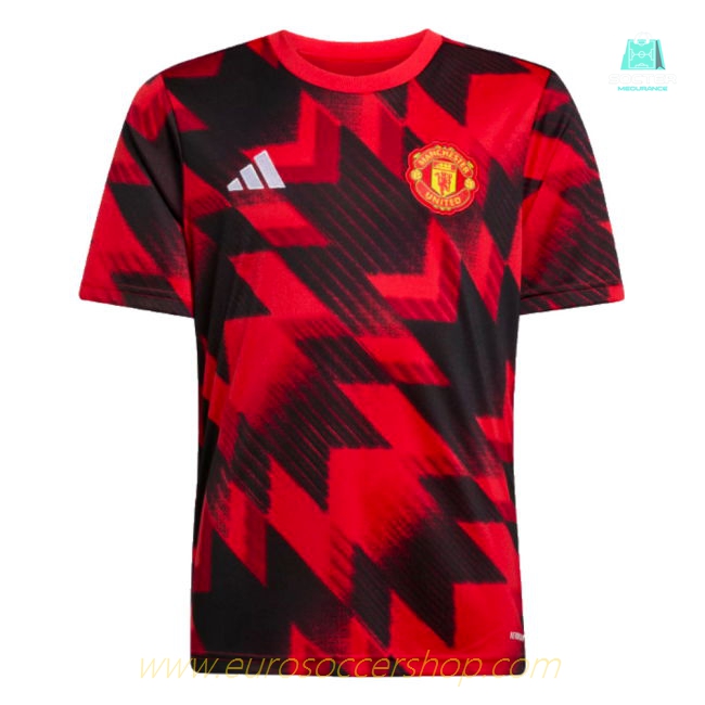 2025-2026 Man Utd Pre-Match Shirt (Red) - Kids (Rashford 10)