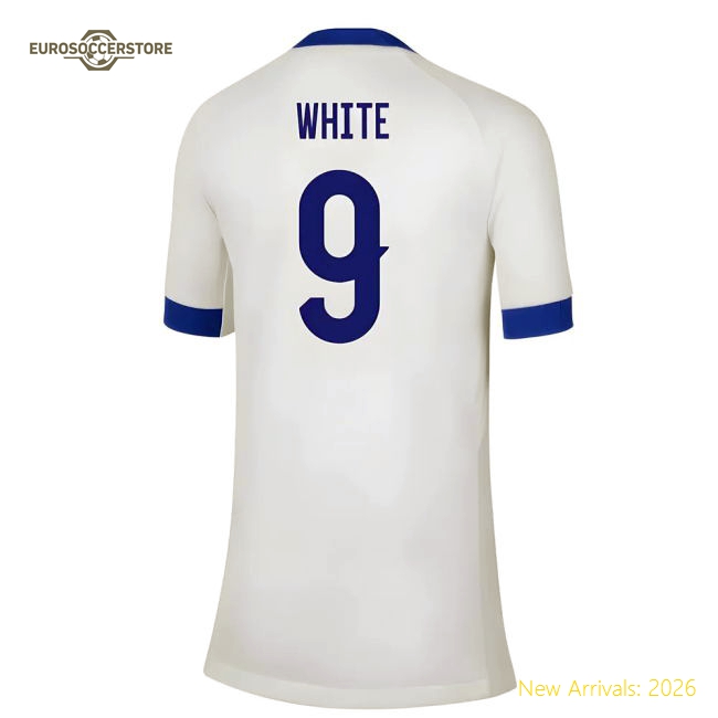 Soft Football Team Mini Jersey White 2025-2026 Drycell Soft-touch
