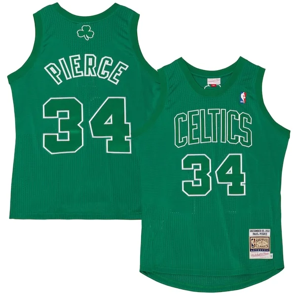 Paul Pierce BOS Authentic Jersey - premium stylish - Green sports