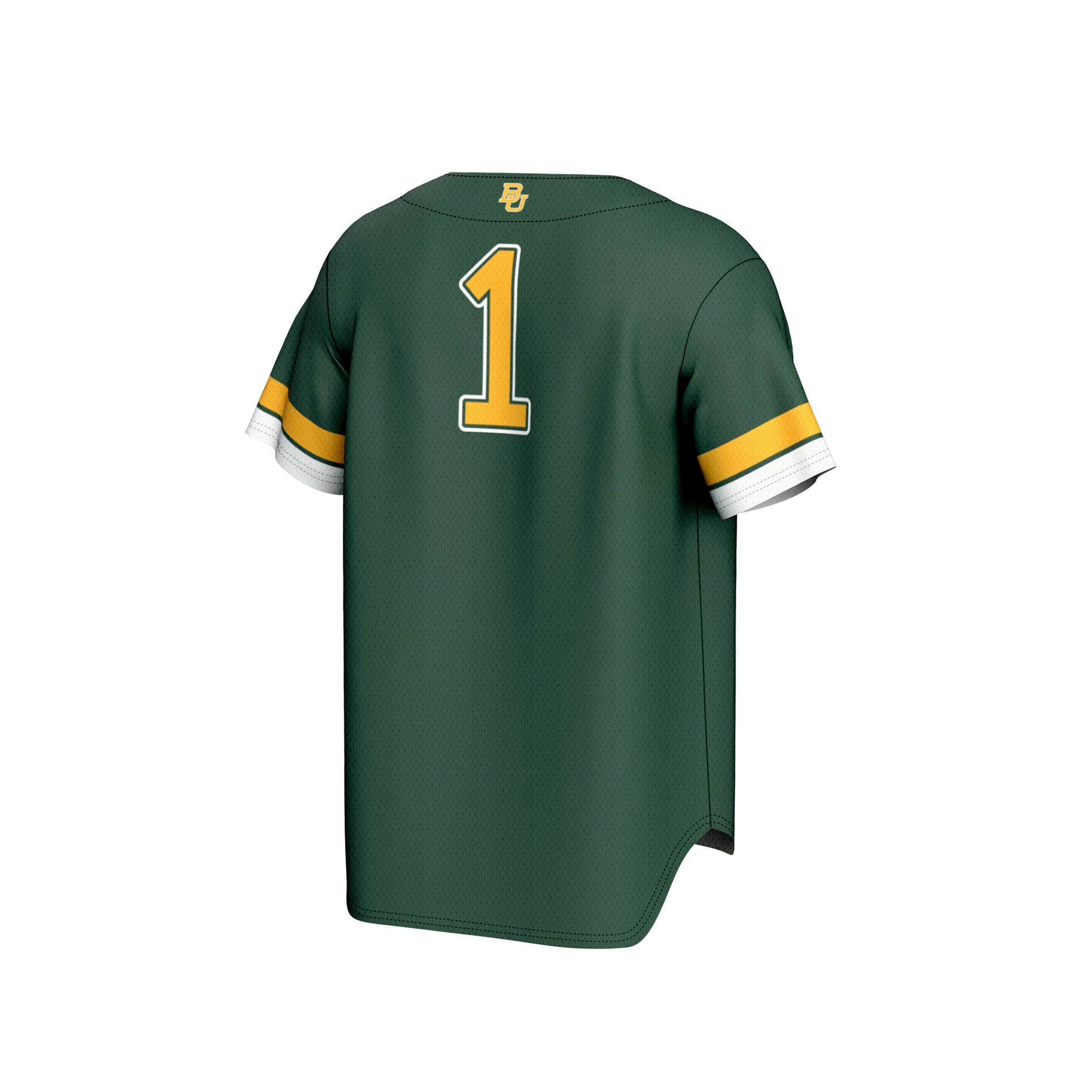 [NJP] Baylor Bears GameDay Greats Youth Lightweight Collegiate Baseball Fashion Jersey - Green
