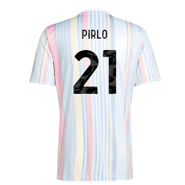 Professional Grade Juve Pirlo #21 Modern Style Official Football Kit