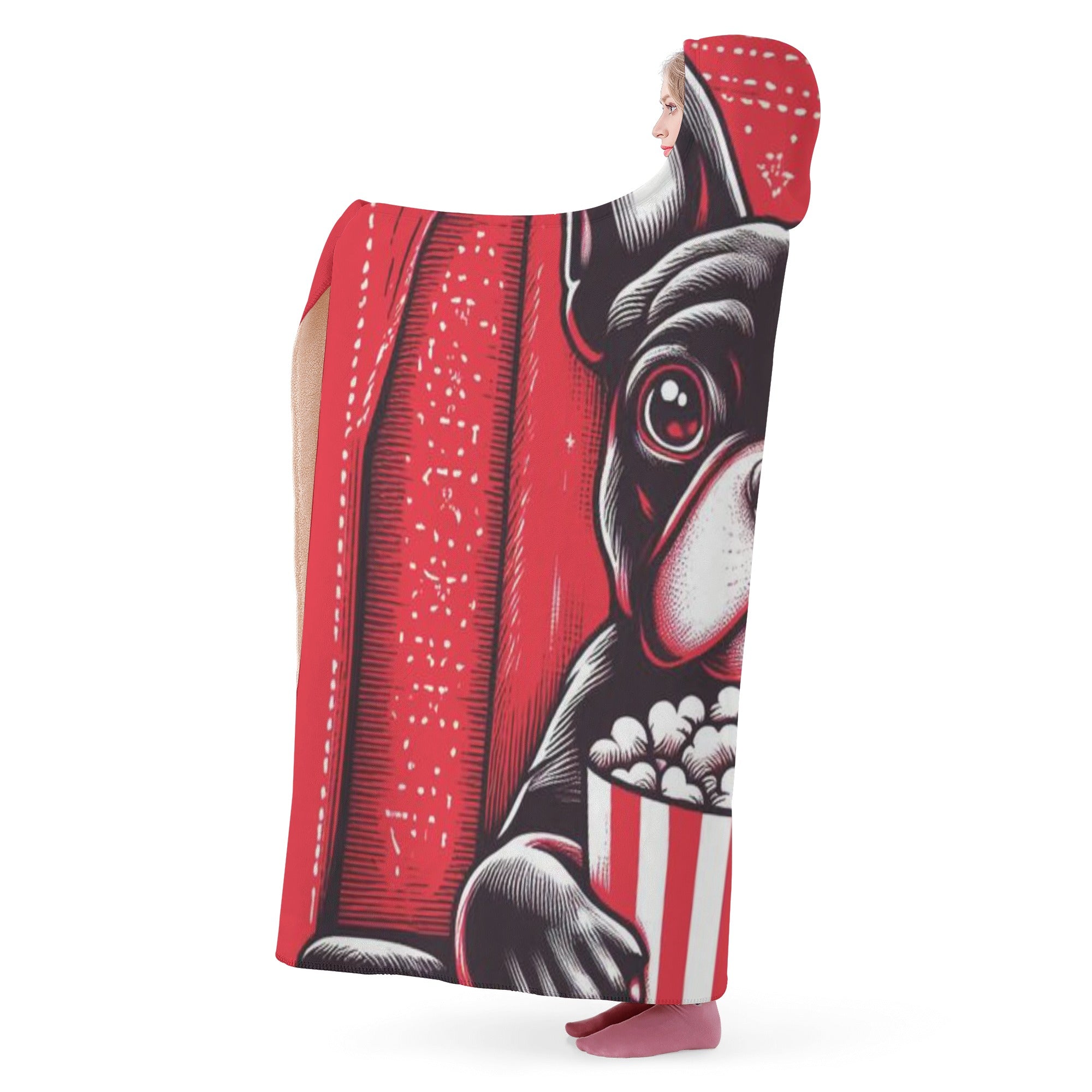 French Bulldog Thor Hooded Blanket Essential Dog Supply