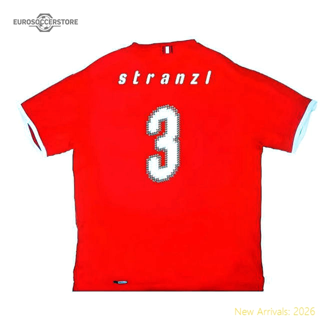 Austria 2008-09 Home Shirt ((Good) S) (Stranzl 3)
