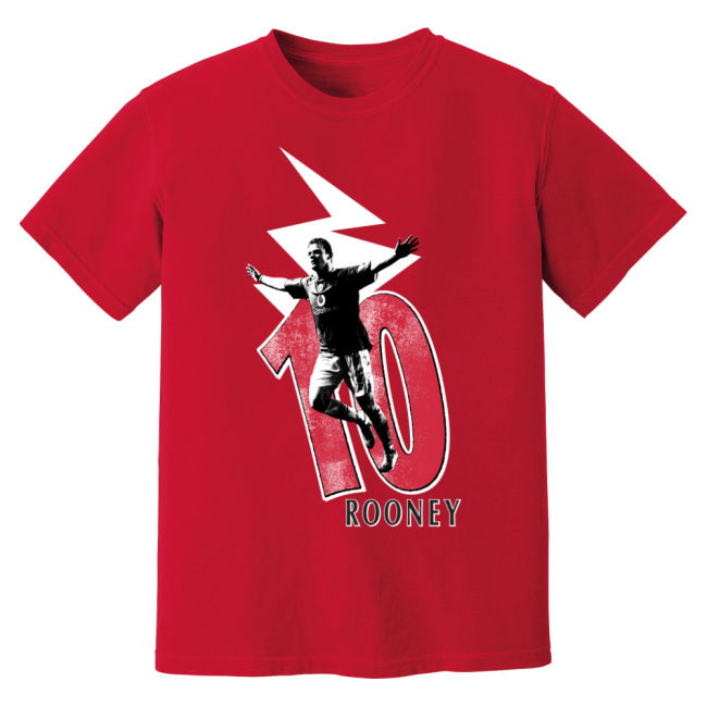 Wayne Rooney Man United Premier League Legend supporter T-Shirt (Adult