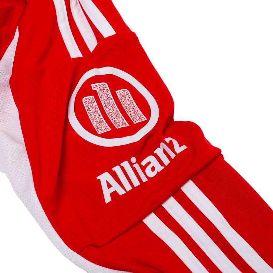 Bayern München Home Shirt 2025/26 Kids Long Sleeves