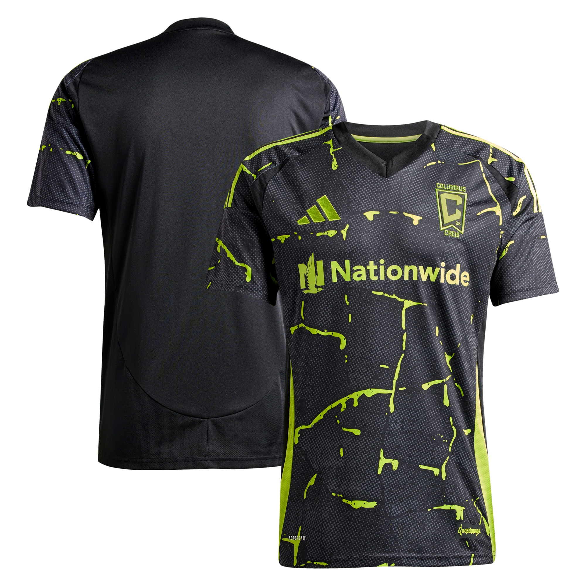 [SJH] Columbus Crew 2025 The Goosebumps Kit Replica Jersey - Black