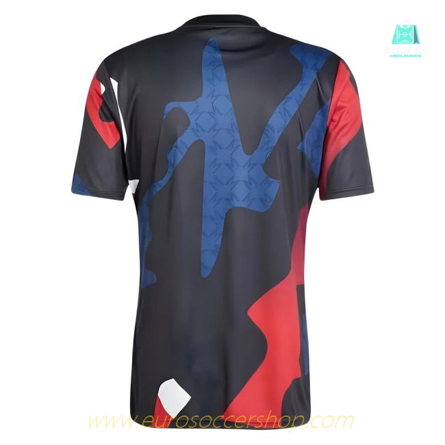 2024-2025 Man Utd Pre-Match Jersey (Black)