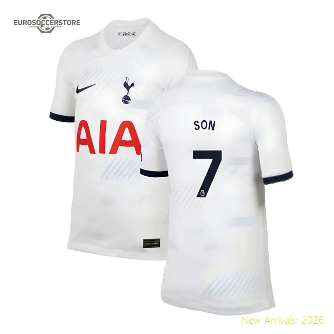 Tottenham Hotspur 2024-25 Home Fan Version For Kids (Son Football Shirt