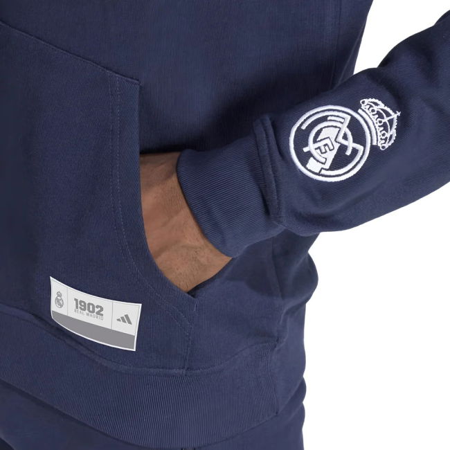2025 Edition Lightweight Real Madrid Hoody Soccer Jersey