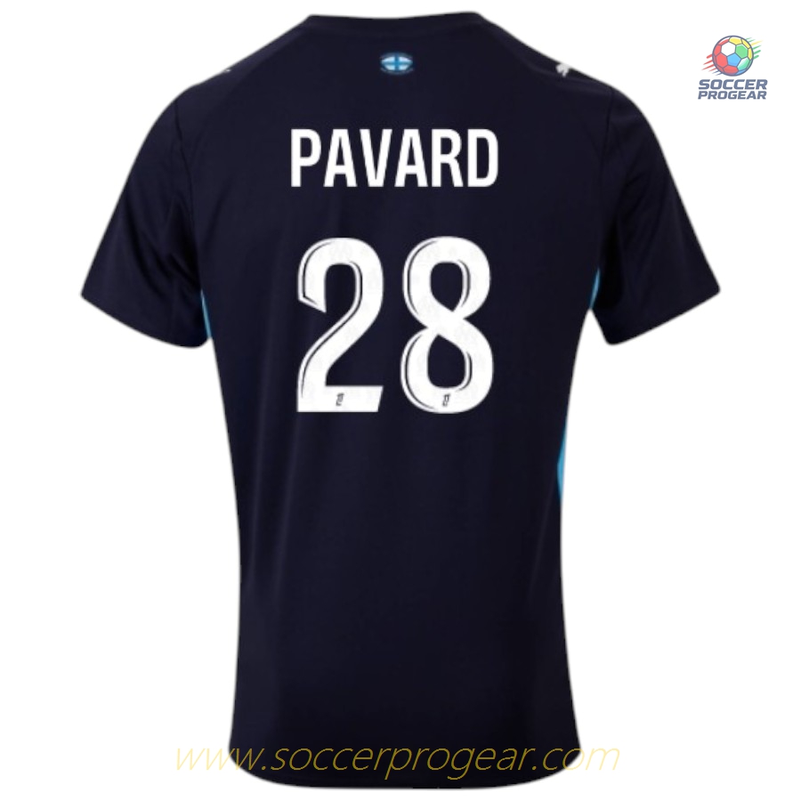 OM French Ligue 1 Away Team Jersey 2025-2026 Season Pavard