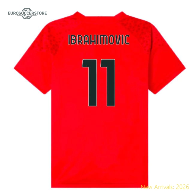 2023-2024 Football Team Soft Jersey Ibrahimovic Performance Fabric
