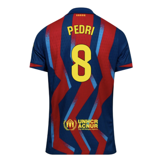 Official Barcelona Home Pedri Jersey 2025-2026 Quick-dry