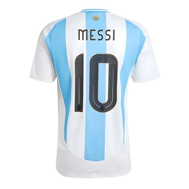 Top-Tier Climate-Control 2024-2025 Argentina Lionel Messi Home Shirt