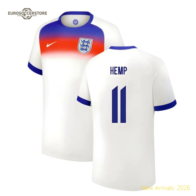 2025 England Womens Team Home Shirt (Unisex) (HEMP 11)