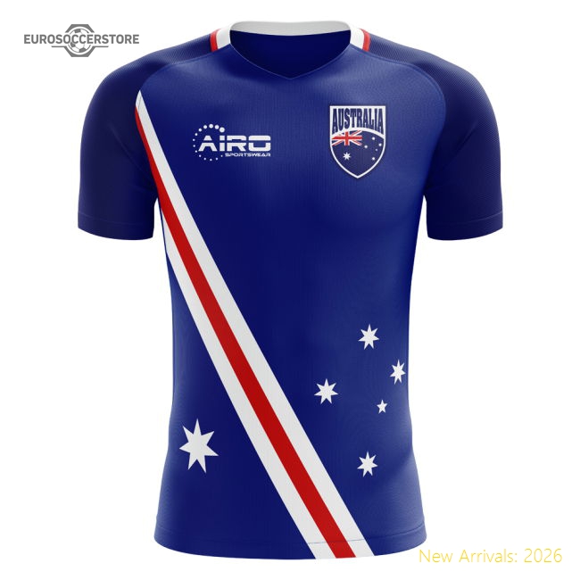 Australia Flag Away Concept Football Kit 2025-2026 Match Version