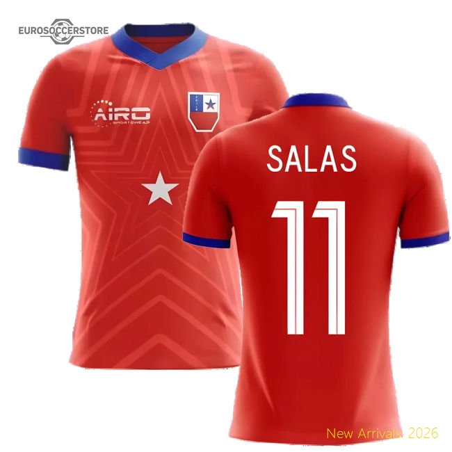 2025-2026 Chile Home Concept Football Shirt (SALAS 11)