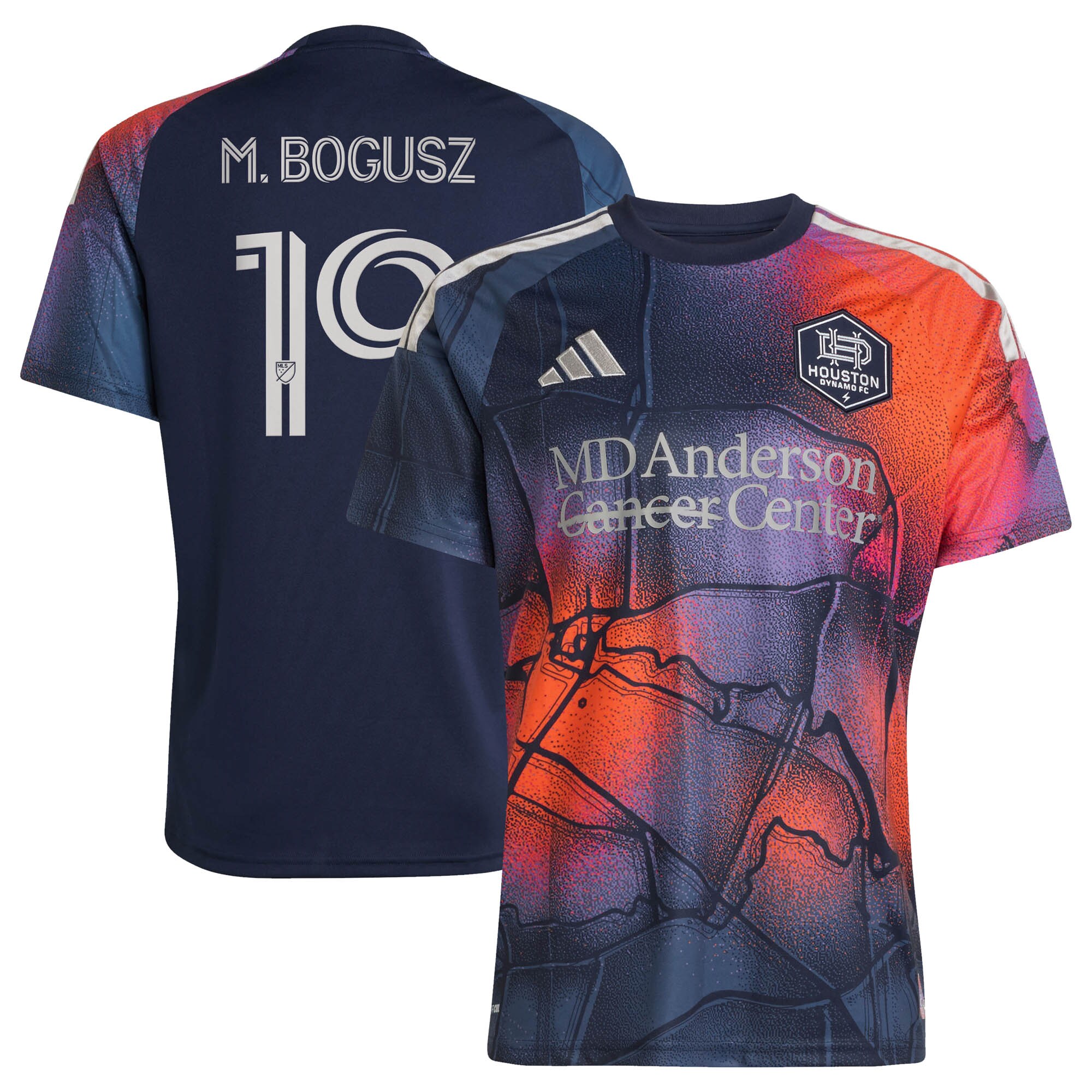 [ESK] Mateusz Bogusz Houston Dynamo FC 2026 Mission Control Replica Jersey - Blue