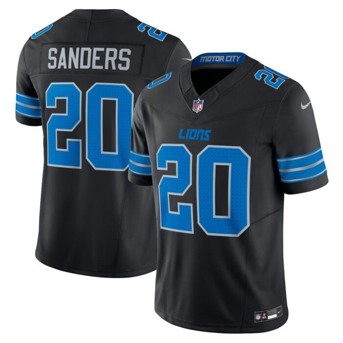 None Men's DET Lions Dynamic Genuine Jersey for NFL Fans