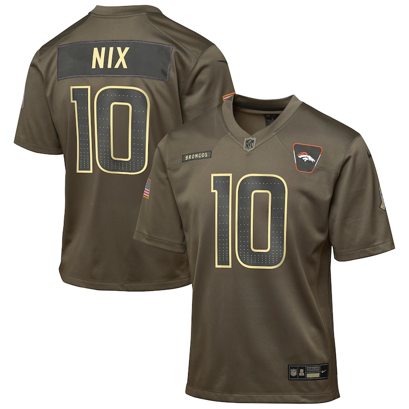 None Bo Nix DEN Broncos Powerful High-Quality Jersey Football Apparel