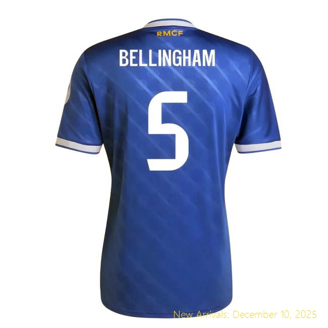 2025-2026 Real Madrid RM Professional Third Shirt (Bellingham 5)