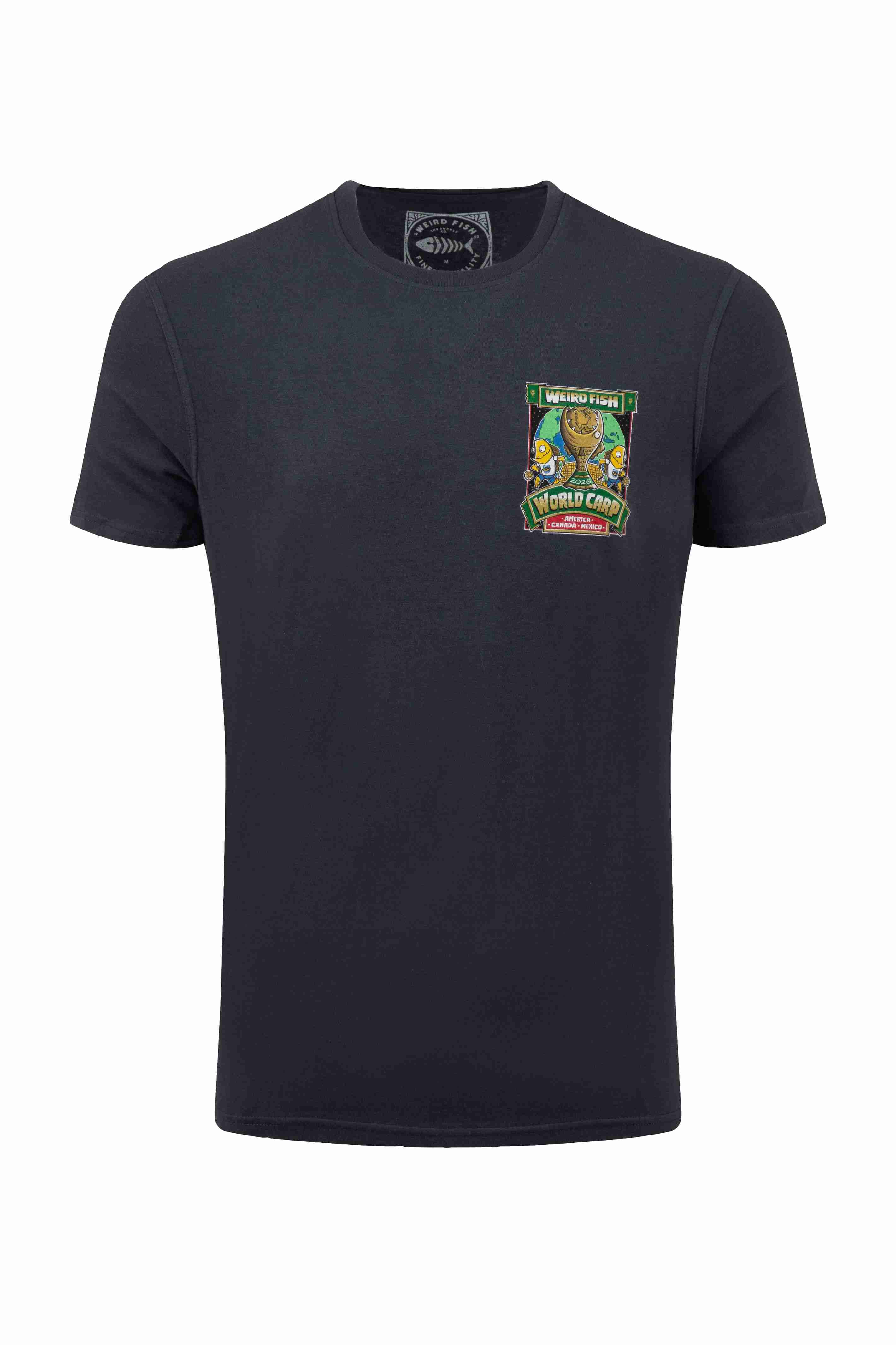 The World Carp 26 Back Print Artist T-Shirt Navy