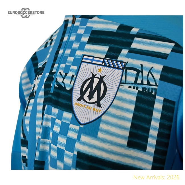 First-class Football Club Marseille Prematch Home Jersey Stretchy