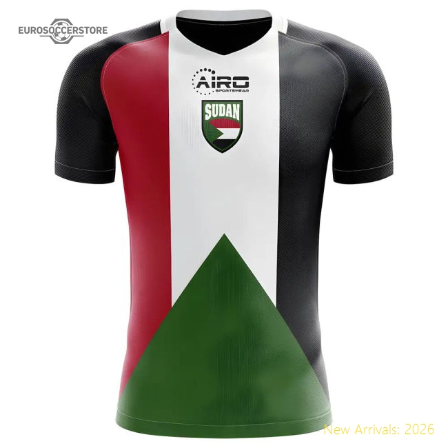 2025-2026 Sudan Home Concept Football Shirt - Womens