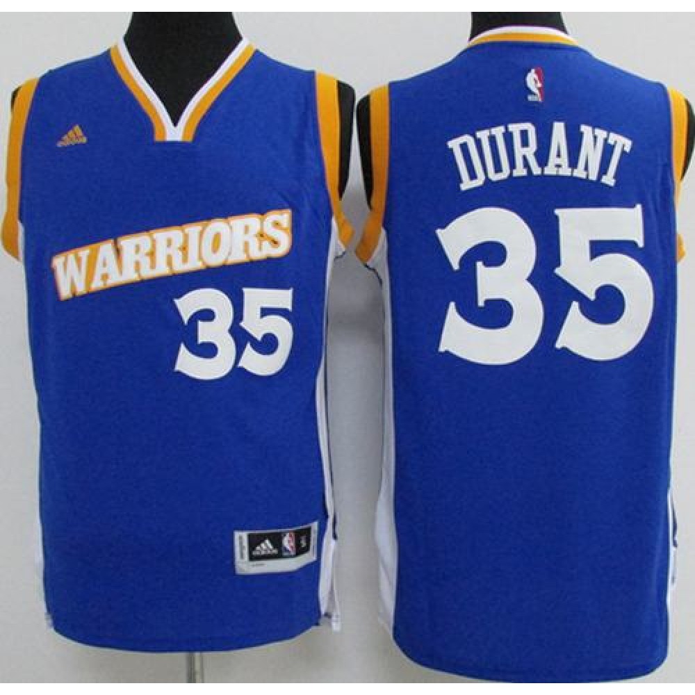 Premium Kevin Durant35 Jersey Blue - - NBA Collection