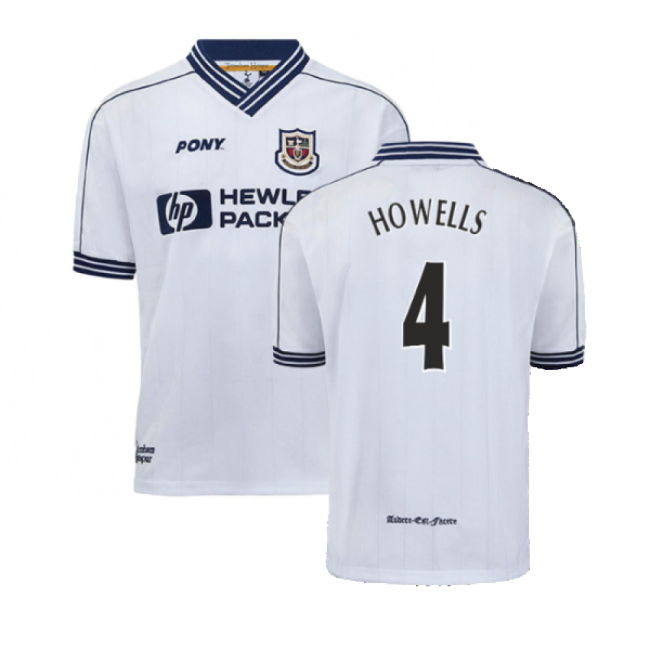 Authentic 1997-1999 Tottenham Home Pony Retro Shirt (howells 4)